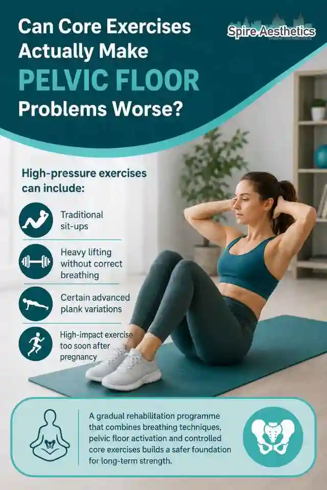 Can Strengthening Your Core Alone Actually Make Pelvic Floor Problems Worse Billericay?